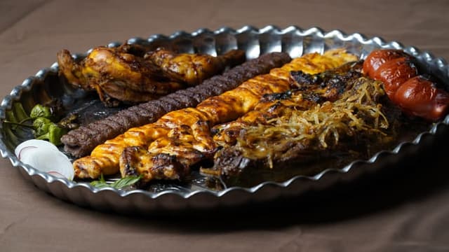 سینی مجلل (۵ نفره)